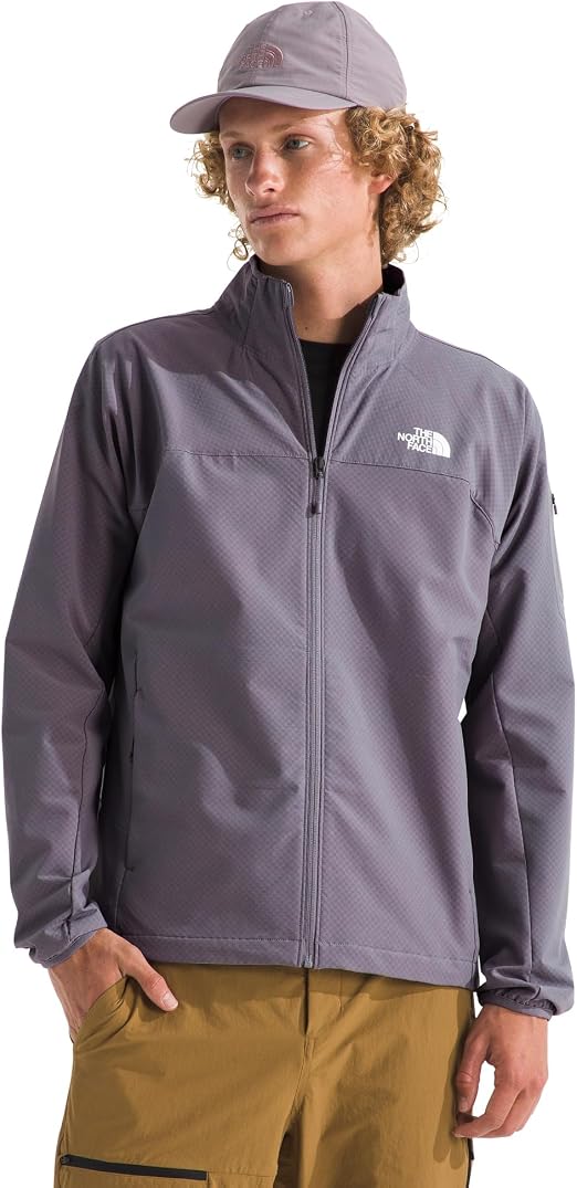THE NORTH FACE Jaqueta masculina Tek Approach, cinza transcendente